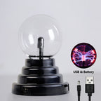 🔮 Magic Crystal Plasma Ball Lamp - Decorative Plasma Lamp | 3D Electric Effect | Atmospheric Night Light
