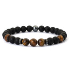 ✨ Premium Stone Bead Bracelet – Natural Energy Collection ✨