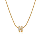 ✨ Alphabet Initial Pendant Necklace (Gold & Silver) ✨