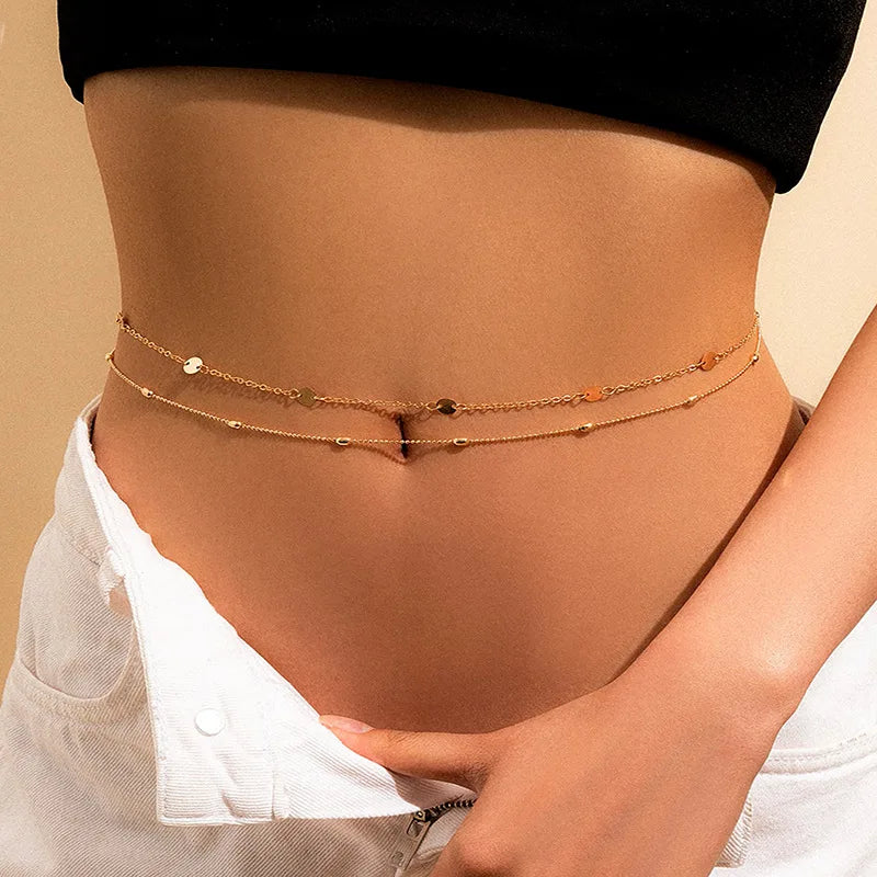 🌟 Crystal Belly Chain – Sparkling Waist Jewelry for Women ✨