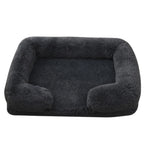 Soft Square Kennet for Dogs and Cats - Plush Bed with Removable Cushion 🐾✨