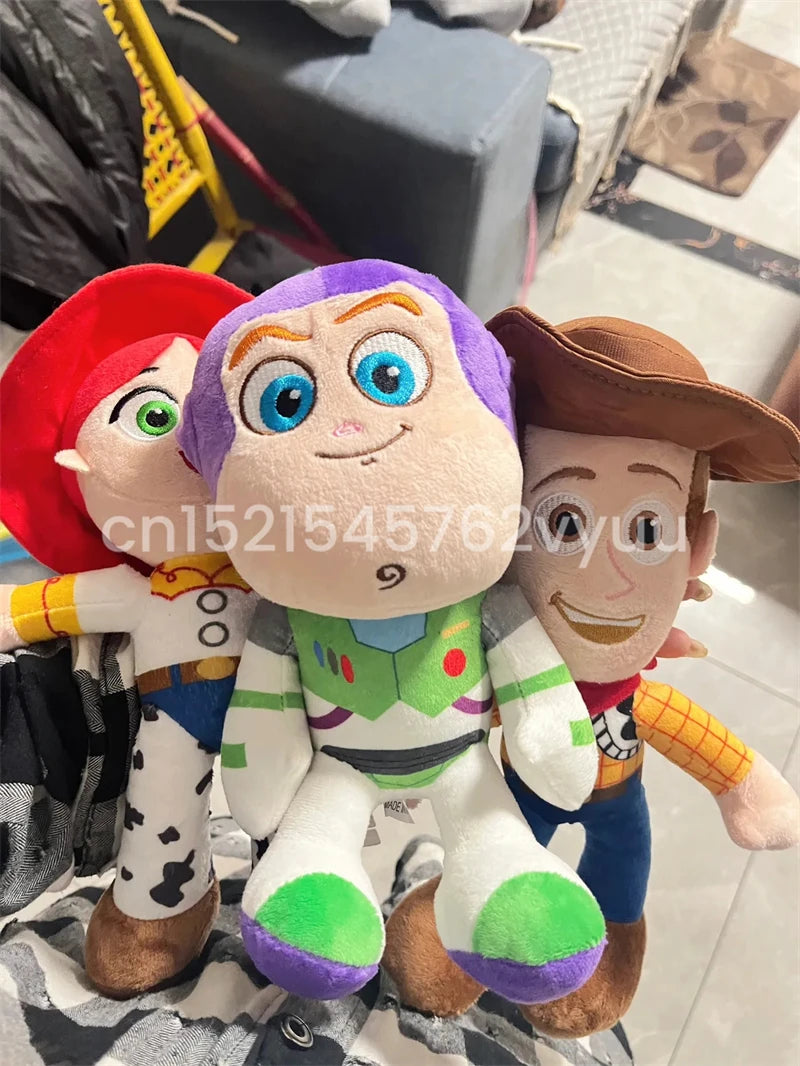 🧸 Toy Story Plush – Woody, Buzz & Jessie (23cm)