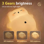 Cute Silicone Night Light – Ricaricabile & Touch | Fox 🦊, Rabbit 🐰, Penguin 🐧, Giraffe 🦒, Slot 🦥, Nylon 🌙, Flamingo 🦩