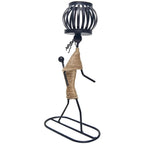 ✨ Nordic Metal Candlestick – Abstract Character Candle Holder 🕯️🌙