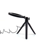 📸 LED Selfie Ring Light with Adjustable Tripod & Bluetooth Remote – Multi-Tone Lighting for Flawless Videos ✨