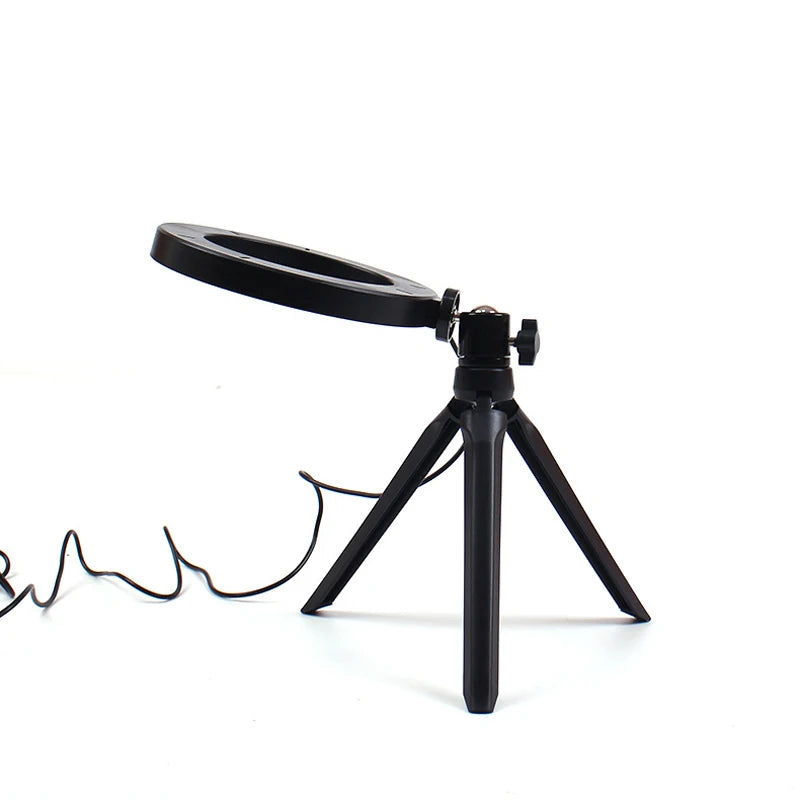 📸 LED Selfie Ring Light with Adjustable Tripod & Bluetooth Remote – Multi-Tone Lighting for Flawless Videos ✨