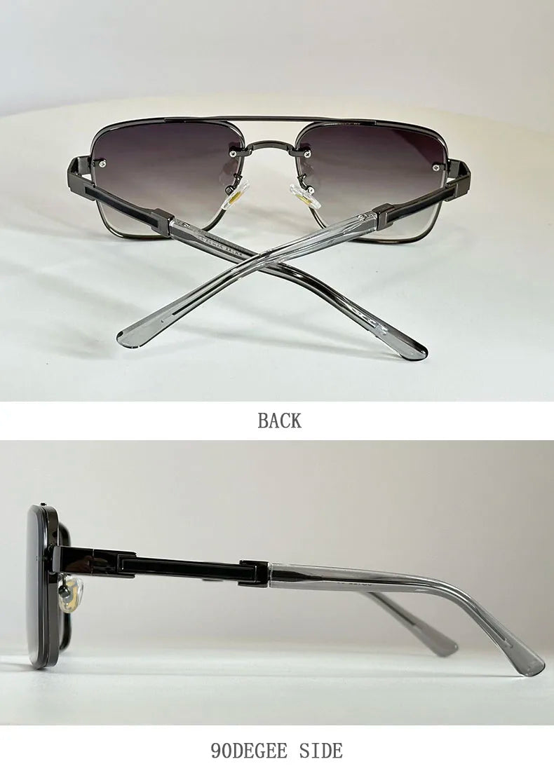 Unisex Luxury Vintage Sunglasses 😎✨ – Premium Style & UV400 Lenses