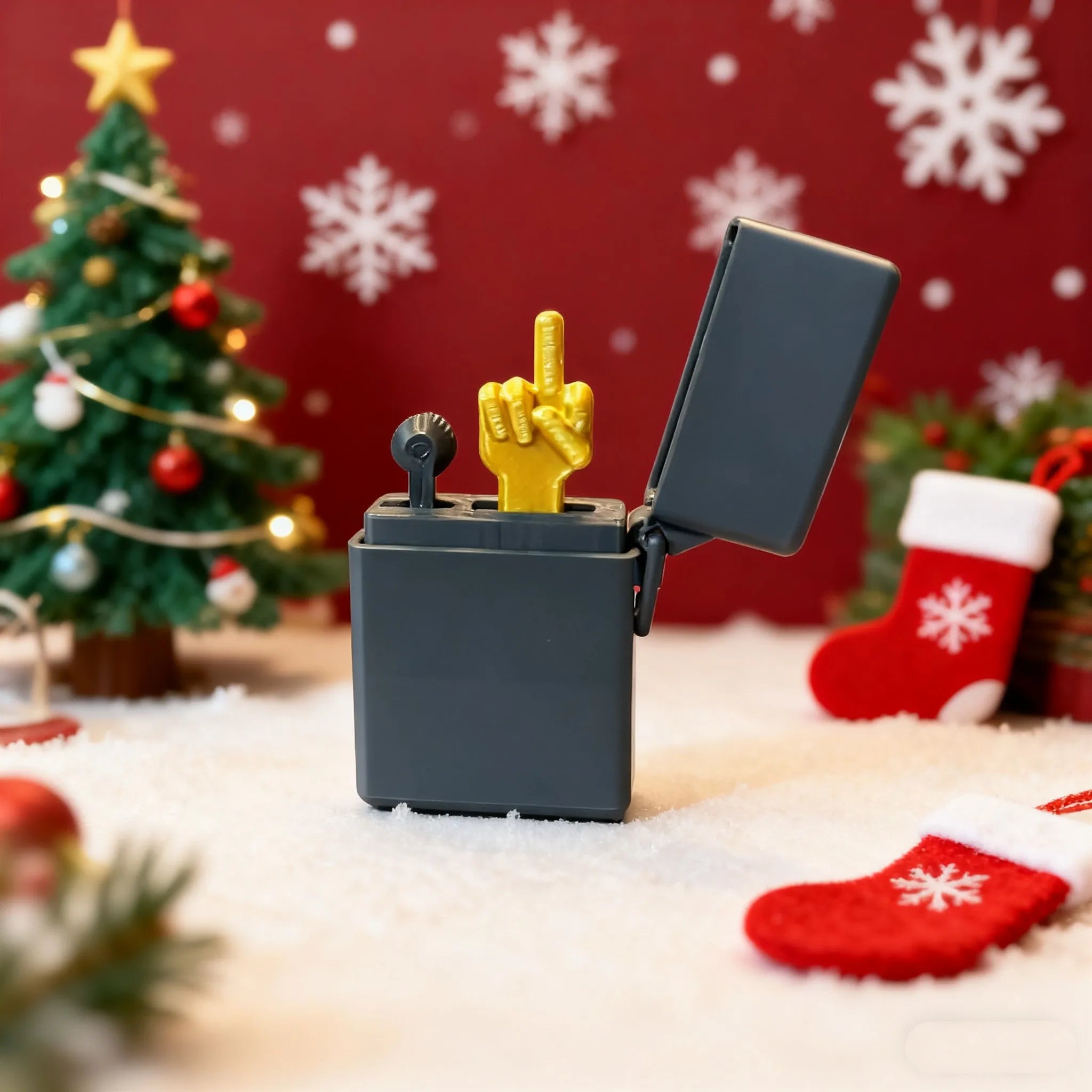 🔥 “Middle-Finger Prank Lighter” – Hilarious Trick Gadget 🔥