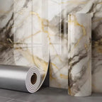 ✨ Marble-Effect Peel & Stick Wall Wallpaper – Thick Foam, Waterproof, 40cm Width | Luxury Home Decor ✨
