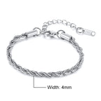 ✨ Chain-Link Bracelet – Minimalist Unisex Metal Bracelet 💫