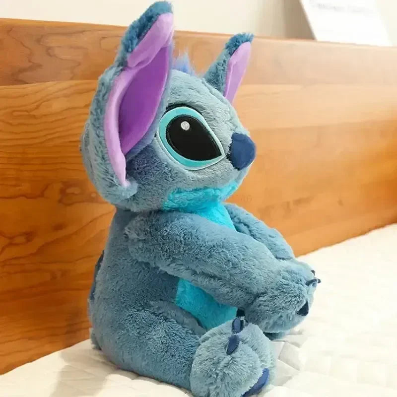 ✨“Cute Stitch Plush Toy – Soft, Huggable Disney-Inspired Stuffed Doll 🩵🌙”