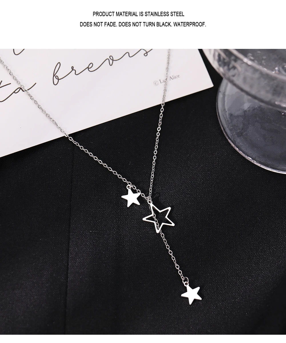 ✨ Elegant Minimalist Chain Necklace – Gold & Silver ✨