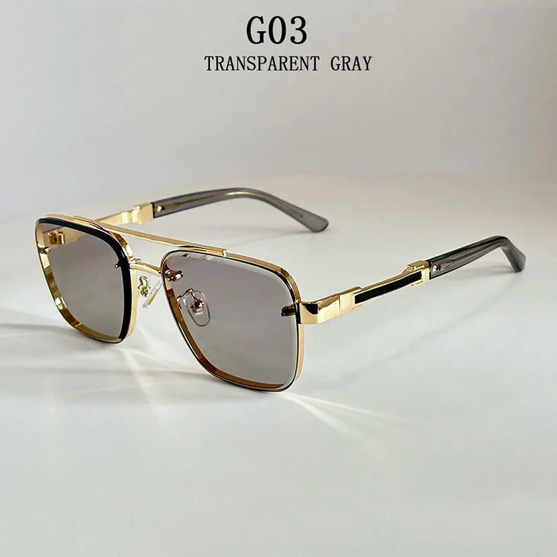 Unisex Luxury Vintage Sunglasses 😎✨ – Premium Style & UV400 Lenses