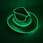 ⭐ ✨ LED Light-Up Cowboy Hat – Colorful Western Party Glow ✨