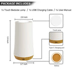 RGB Lamp 13 Colours • Touch & Remote Control • Rechargeable – Dimmable Bedside Light