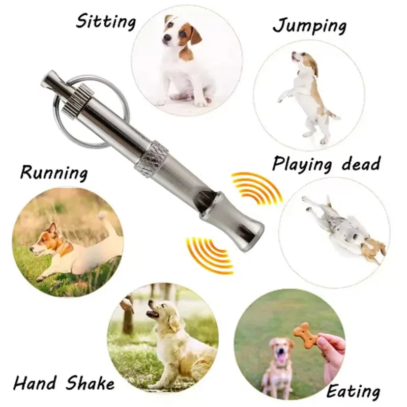 🐶 Ultrasonic Dog Training Whistle – Recall & Obedience Tool 🔊✨