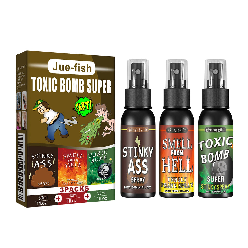 💨💀 “Ultimate Stinky Prank Spray Set” – Extreme Odor Gag Sprays for Hilarious Pranks!