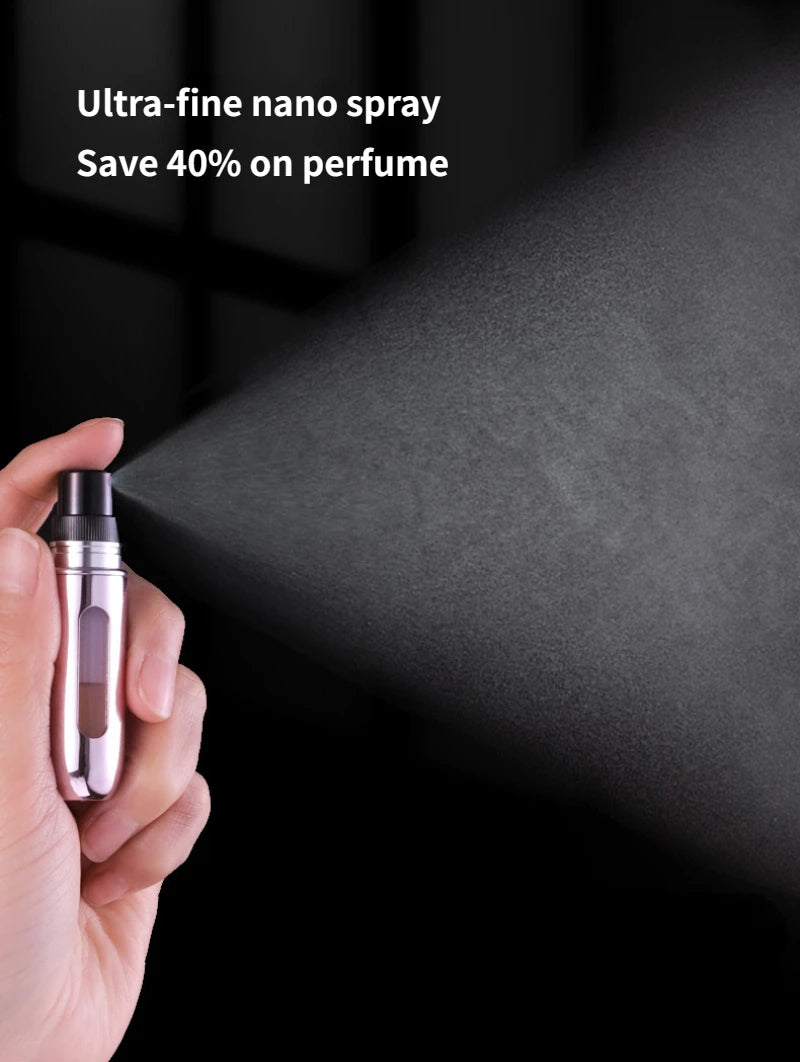 Mini Rechargeable Spray Bottle for Perfume 5ml - Portable & Elegant ✨