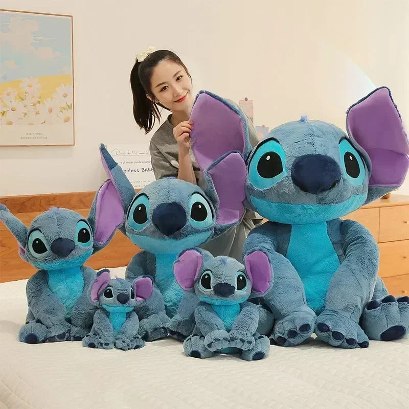 ✨“Cute Stitch Plush Toy – Soft, Huggable Disney-Inspired Stuffed Doll 🩵🌙”