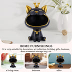 🐱✨ Lucky Cat Storage Statue – Cute Cartoon Catch-All Tray Decor
