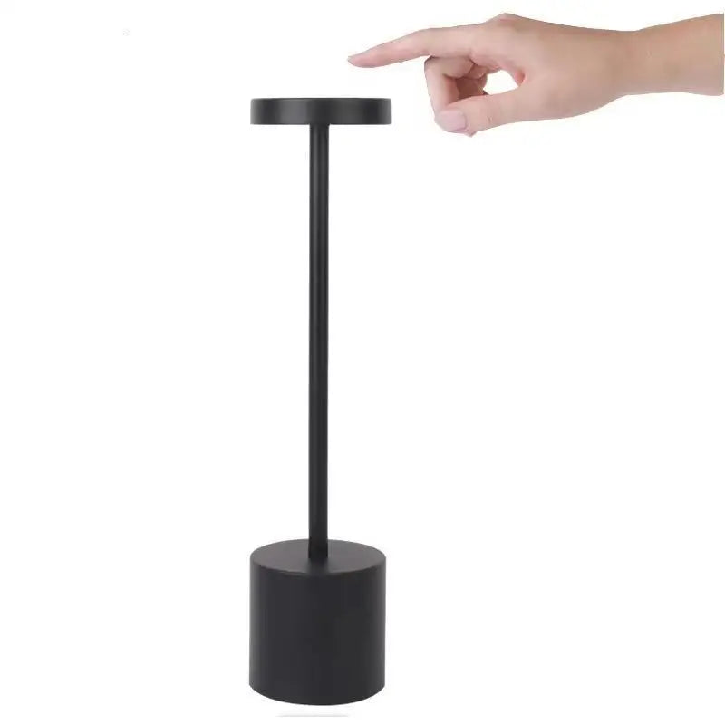 Touch LED Table Lamp - Rechargeable, 3 Colors, Wireless