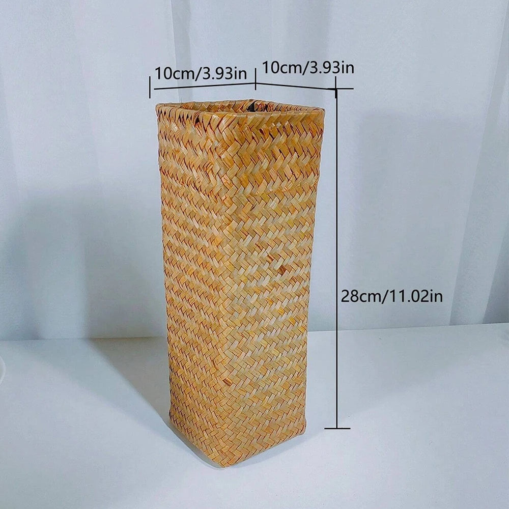 Braided Vase – Handmade Boho Decor 🌿✨