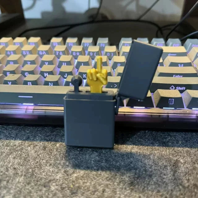 🔥 “Middle-Finger Prank Lighter” – Hilarious Trick Gadget 🔥