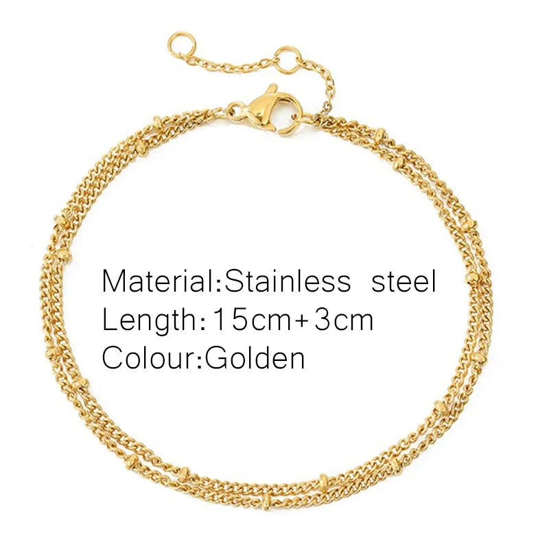 ✨ Golden Minimalist Women’s Bracelets – Multiple Styles 🌟