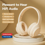 🎧 Wireless Bluetooth 5.3 Headphones – Deep Bass • 12H Playtime • Foldable Design