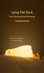 🌙 Cute DAC Silicone Night Light –Rechargeable LED for Bedroom