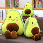 🥑💚 Soft Avocado Plush - With A Wink Face