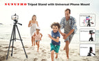 📸 Lightweight 103cm Tripod with Bluetooth Remote – 360° Panoramic Phone/Camera Stand for TikTok, Vlogs & Photography