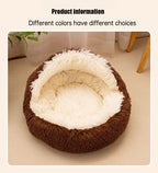 2-in-1 Nest Bed for Cats and Dogs - Soft, Enveloping and Transformable | 40-50-60 cm