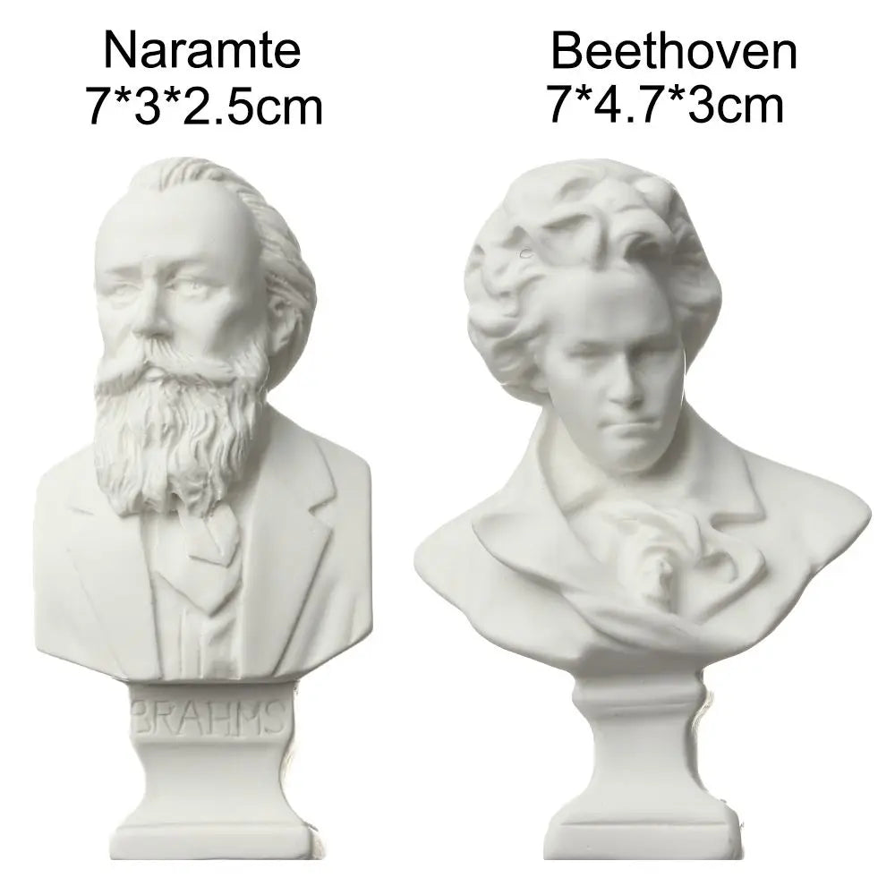 🌟 “Mini Classical Bust Statues – Art Legends Collection 🎨✨”