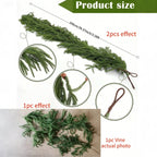 🎄✨ Artificial Pine Christmas Garland – Festive Holiday Door & Wall Décor