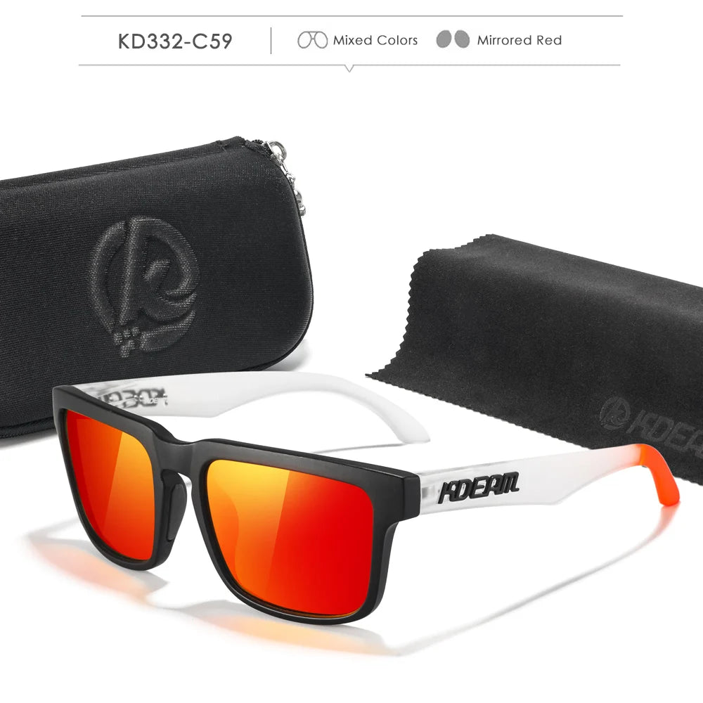 Polarised Outdoor Sports Sunglasses – Multicolour UV400 🕶️✨