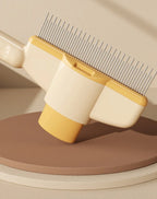 ⭐ Self-Cleaning Pet Grooming Brush – Easy Fur Release 🐾✨