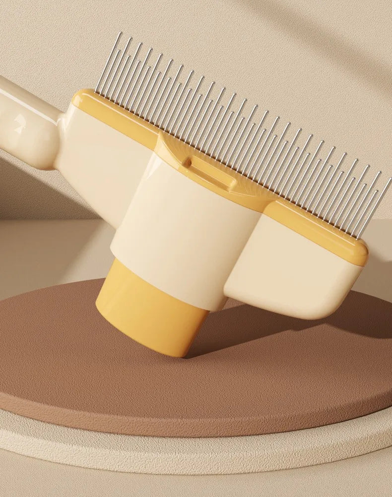 ⭐ Self-Cleaning Pet Grooming Brush – Easy Fur Release 🐾✨