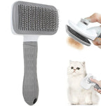 Self-Cleaning Pet Grooming Brush – Anti-Shedding Comb for Dogs & Cats 🐶🐱✨