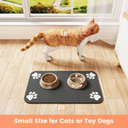 🐾 Pet Feeding Mat – Absorbent & Waterproof Food Bowl Protector 🐶🐱
