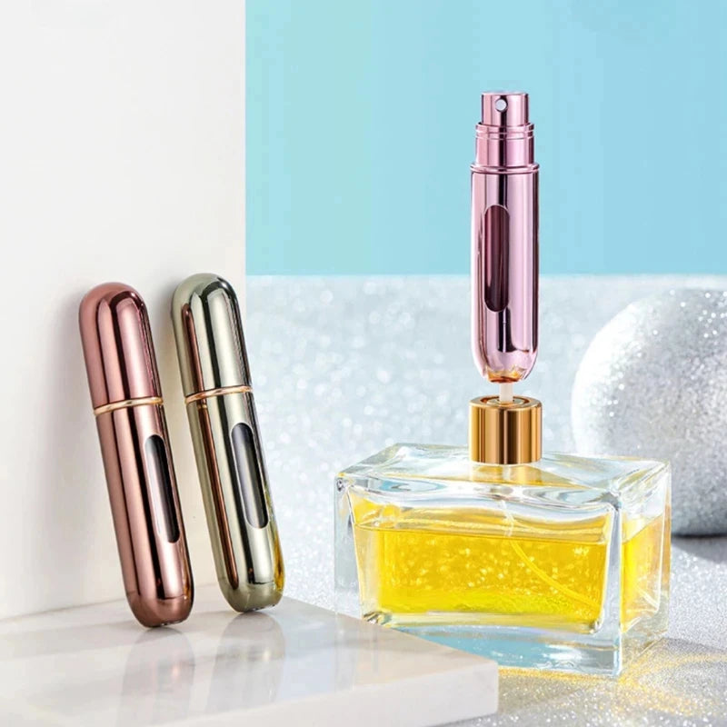 Mini Rechargeable Spray Bottle for Perfume 5ml - Portable & Elegant ✨