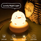 🌙 Cute Animal Night Light – Children's Night Lamp (Touch, 3 Brightness Levels)