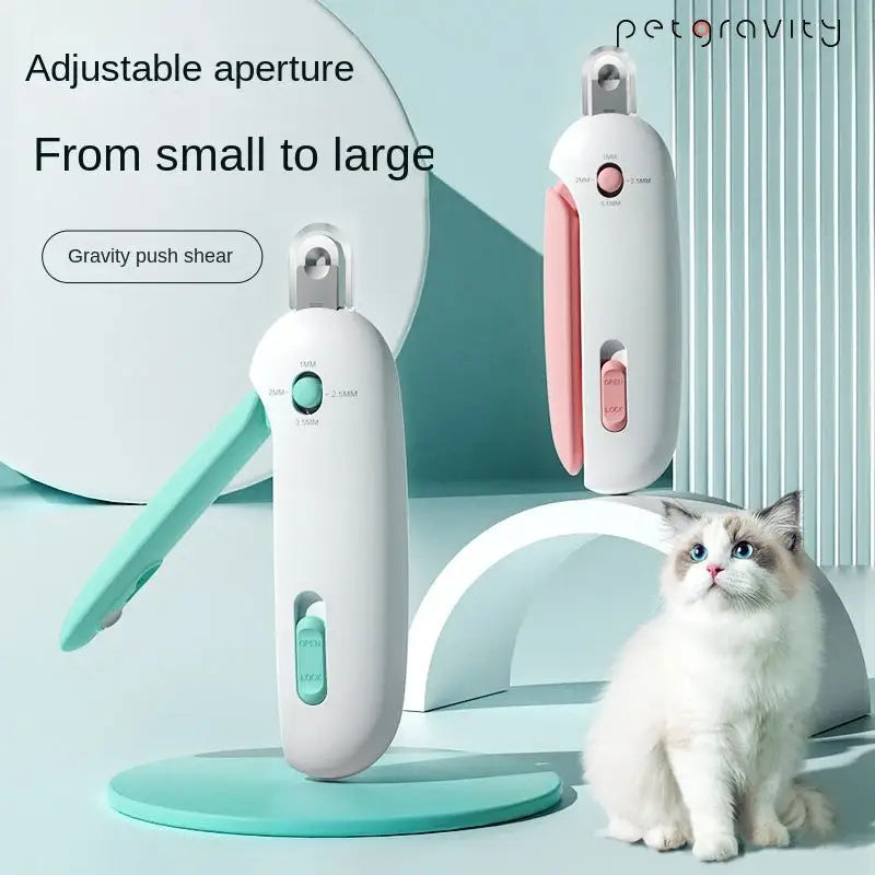 🐾 Premium Adjustable Pet Nail Clipper – Safe & Precise Grooming ✂️💖