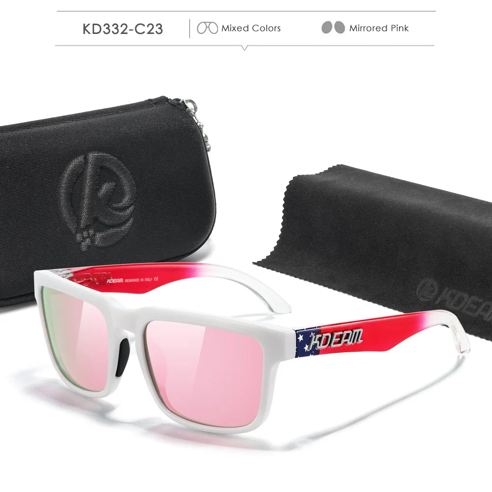 Polarised Outdoor Sports Sunglasses – Multicolour UV400 🕶️✨