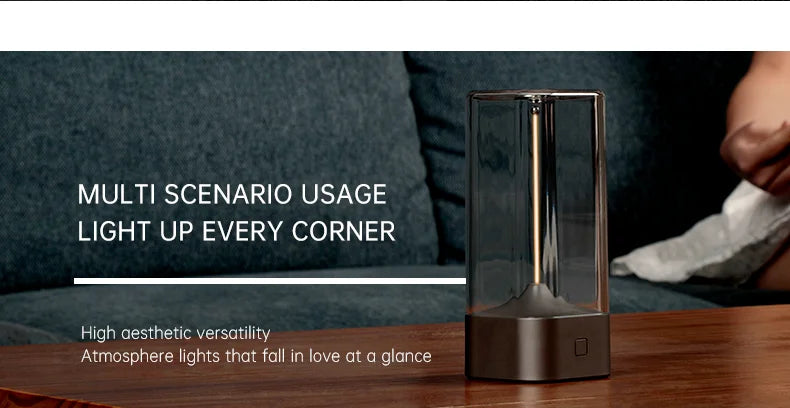 ✨ Lampada Wireless Minimal – LED Dimmerabile & Magnetica 🔋