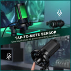 🎤 RGB USB Gaming Microphone – Perfect for TikTok & Streaming! 🌈✨