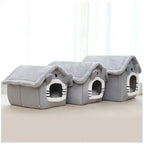 🏠 House-shaped kennel for dogs and cats - Soft, Cosy and Insulating
