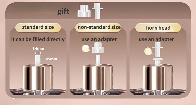 Mini Rechargeable Spray Bottle for Perfume 5ml - Portable & Elegant ✨