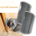 Corner Cat Self-Grooming Brush – Wall-Mounted Massage Comb 🐱✨