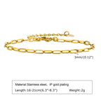 ✨ Elegant Minimalist Gold Bracelet – Women’s Delicate Jewelry ✨